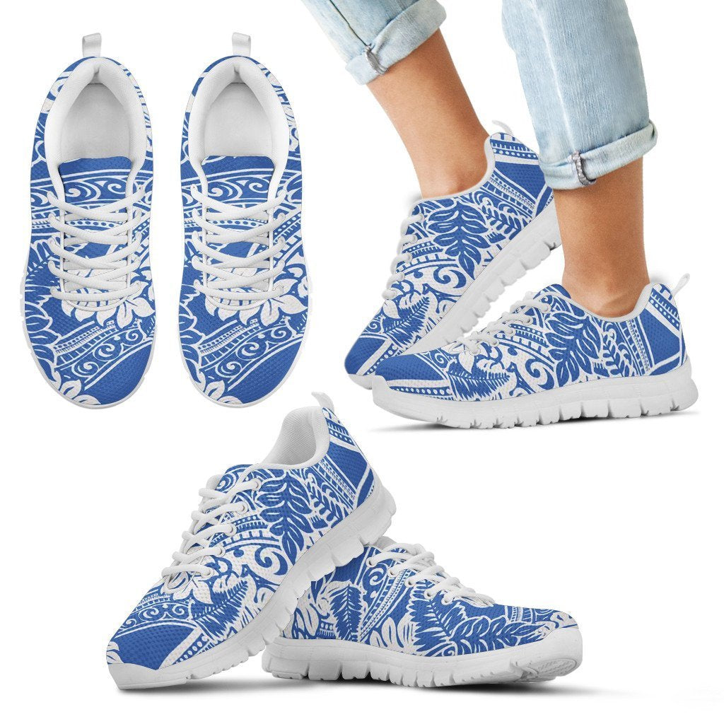 Poly Tribal Sneakers 31 - AH - J9-SNEAKERS-Alohawaii-Kid's Sneakers-11 CHILD (EU28)-White-Vibe Cosy™