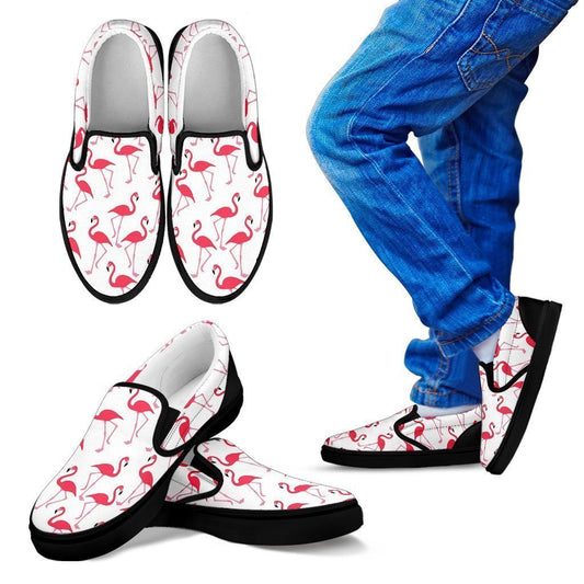 Flamingo Kid's Slip Ons-6teenth World™-Kid's Slip Ons-11 CHILD (EU28)-Vibe Cosy™