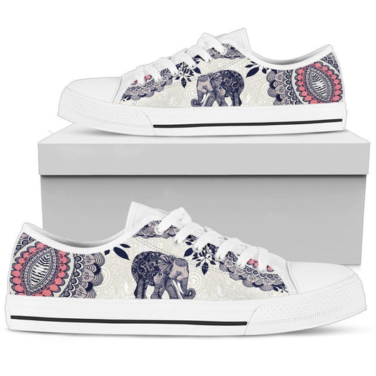 Elephant Women's Low Top Shoe-6teenth World™-Women's Low Top Shoe-US5.5 (EU36)-Vibe Cosy™