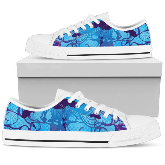 Skydiving Women's Low Top Shoe-6teenth World™-Women's Low Top Shoe-US5.5 (EU36)-Vibe Cosy™