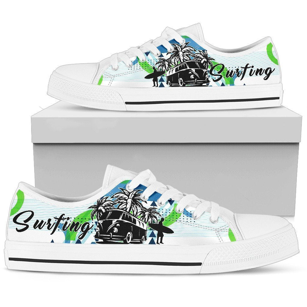 Surfing Women's Low Top Shoe-6teenth World™-Women's Low Top Shoe-US5.5 (EU36)-Vibe Cosy™