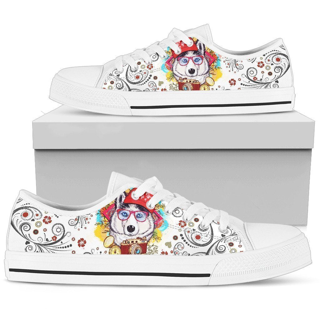 Husky Women's Low Top Shoe-6teenth World™-Women's Low Top Shoe-US5.5 (EU36)-Vibe Cosy™