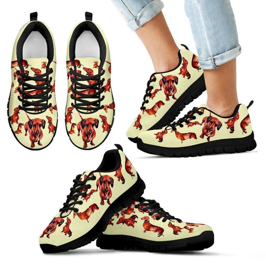 Dachshund Shoes Kid's Sneakers-6teenth World™-Kid's Sneakers-11 CHILD (EU28)-Vibe Cosy™