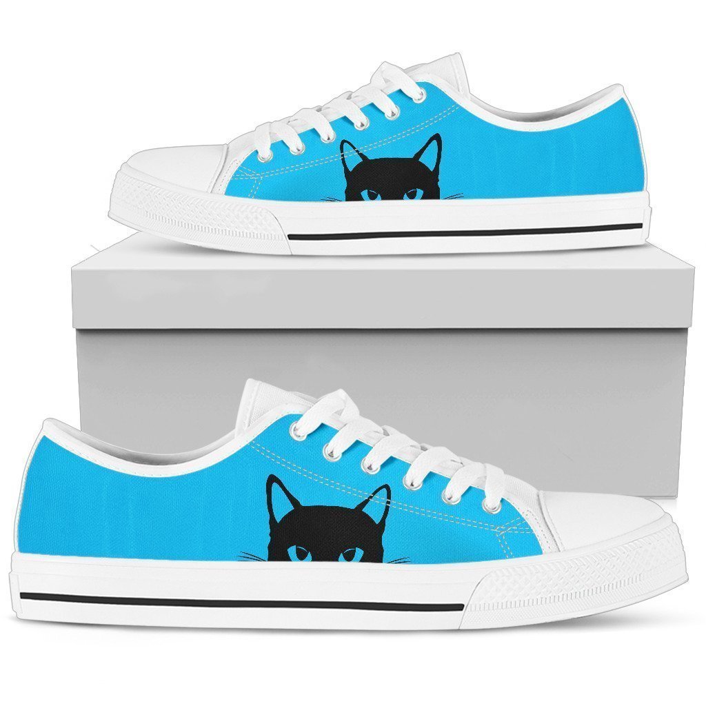Cat Art Women's Low Top Shoe-6teenth World™-Women's Low Top Shoe-US5.5 (EU36)-Vibe Cosy™