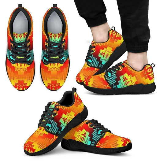 Seven Tribes Fire Sopo Athletic Sneakers-6teenth World™-Men's Athletic Sneakers-US5 (EU38)-Vibe Cosy™