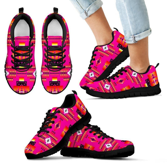 Seven Tribes Pink Sopo Kid's Sneakers-6teenth World™-Kid's Sneakers-11 CHILD (EU28)-Vibe Cosy™