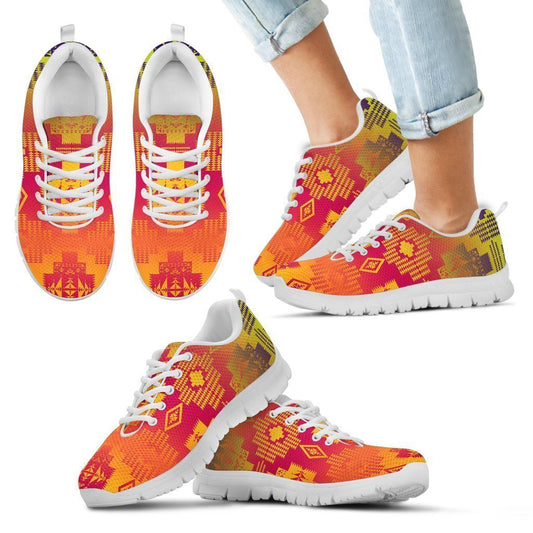 Seven Tribes Purple Night Sopo Kid's Sneakers White Sole-6teenth World™-Kid's Sneakers-11 CHILD (EU28)-Vibe Cosy™