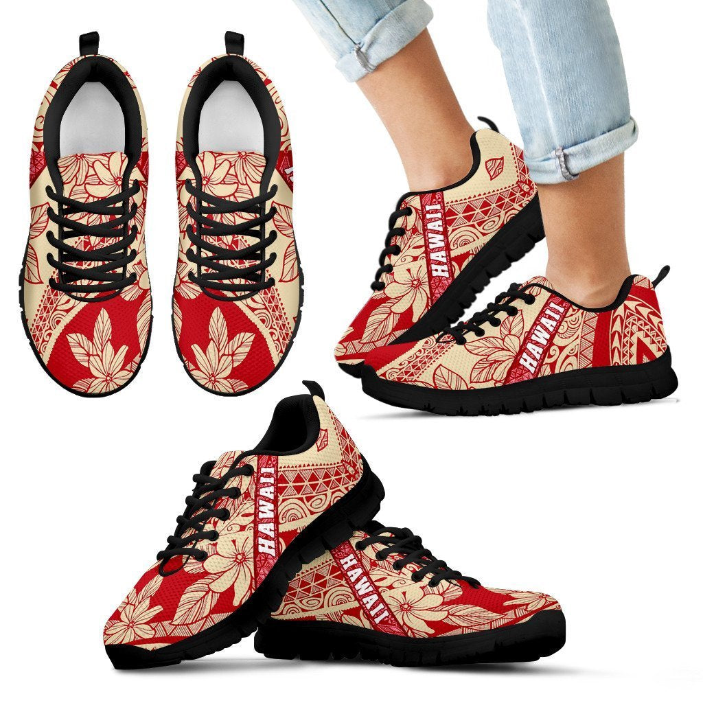 Hawaii Polynesian Sneakers 09 - AH - J9-SNEAKERS-Alohawaii-Kid's Sneakers-11 CHILD (EU28)-Black-Vibe Cosy™