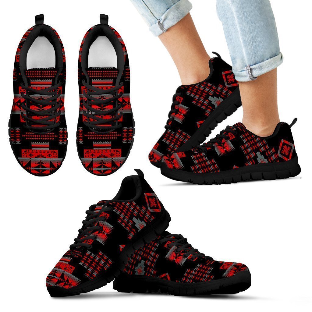 Seven Tribes Red Fire Sopo Kid's Sneakers-6teenth World™-Kid's Sneakers-11 CHILD (EU28)-Vibe Cosy™