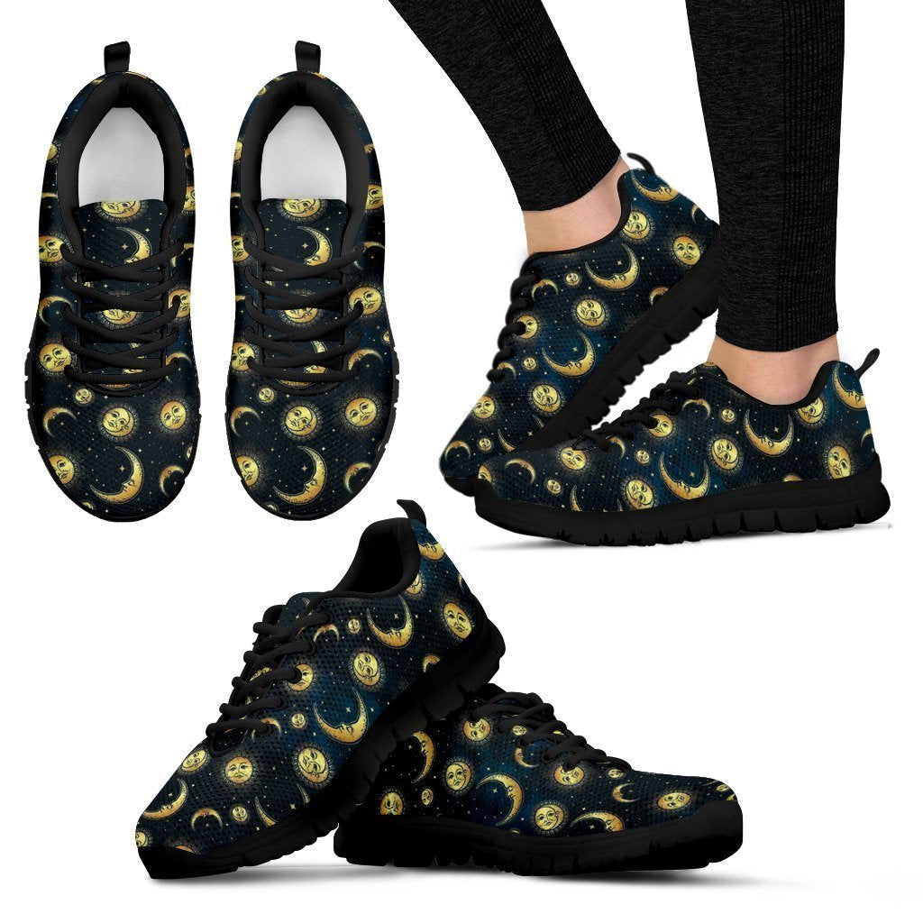 Sun and moon Women's Sneakers-6teenth World™-Women's Sneakers-US5 (EU35)-Vibe Cosy™