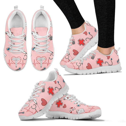 Nifty Nurse Comfy Women's Sneakers-6teenth World™-Women's Sneakers-US5 (EU35)-Vibe Cosy™