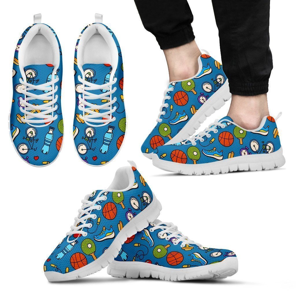 I Love Sports men's Sneakers-6teenth World™-Men's Sneakers-US5 (EU38)-Vibe Cosy™