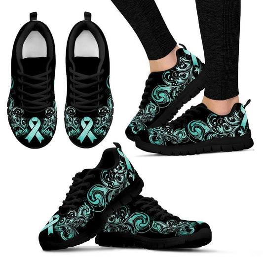 Cervical Cancer Awareness Women's Sneakers-6teenth World™-Women's Sneakers-US5 (EU35)-Vibe Cosy™