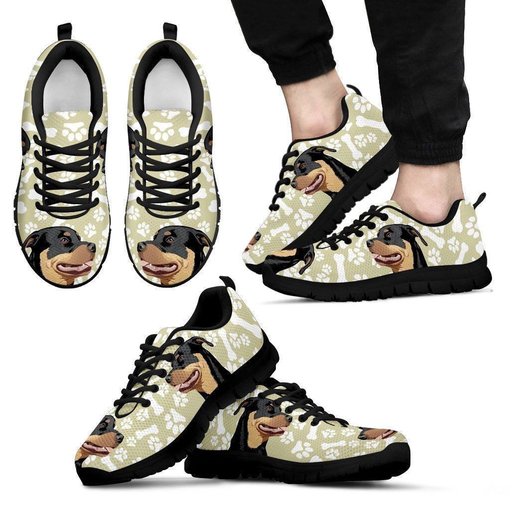 Rottweilers men's Sneakers-6teenth World™-Men's Sneakers-US5 (EU38)-Vibe Cosy™