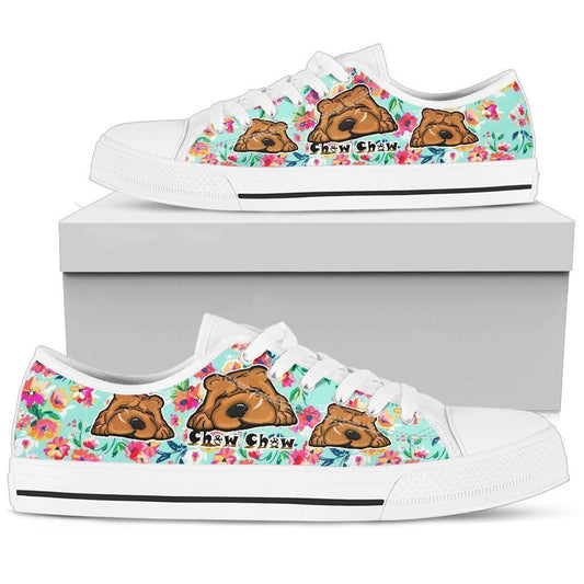 Chow Chow Women's Low Top Shoe-6teenth World™-Women's Low Top Shoe-US5.5 (EU36)-Vibe Cosy™