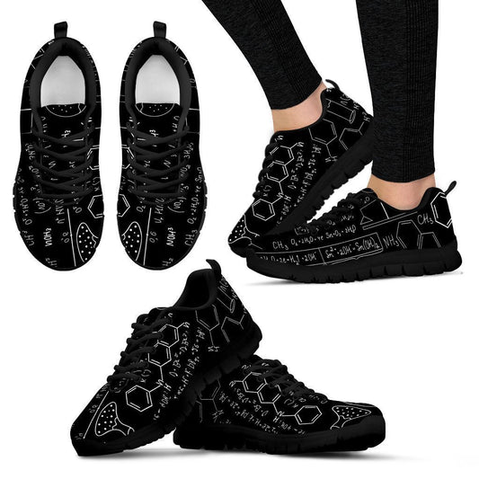 Chemistry Love Comfy Sneakers-Ocean Gadget™-Women's - Black Sole-US5 (EU35)-Vibe Cosy™