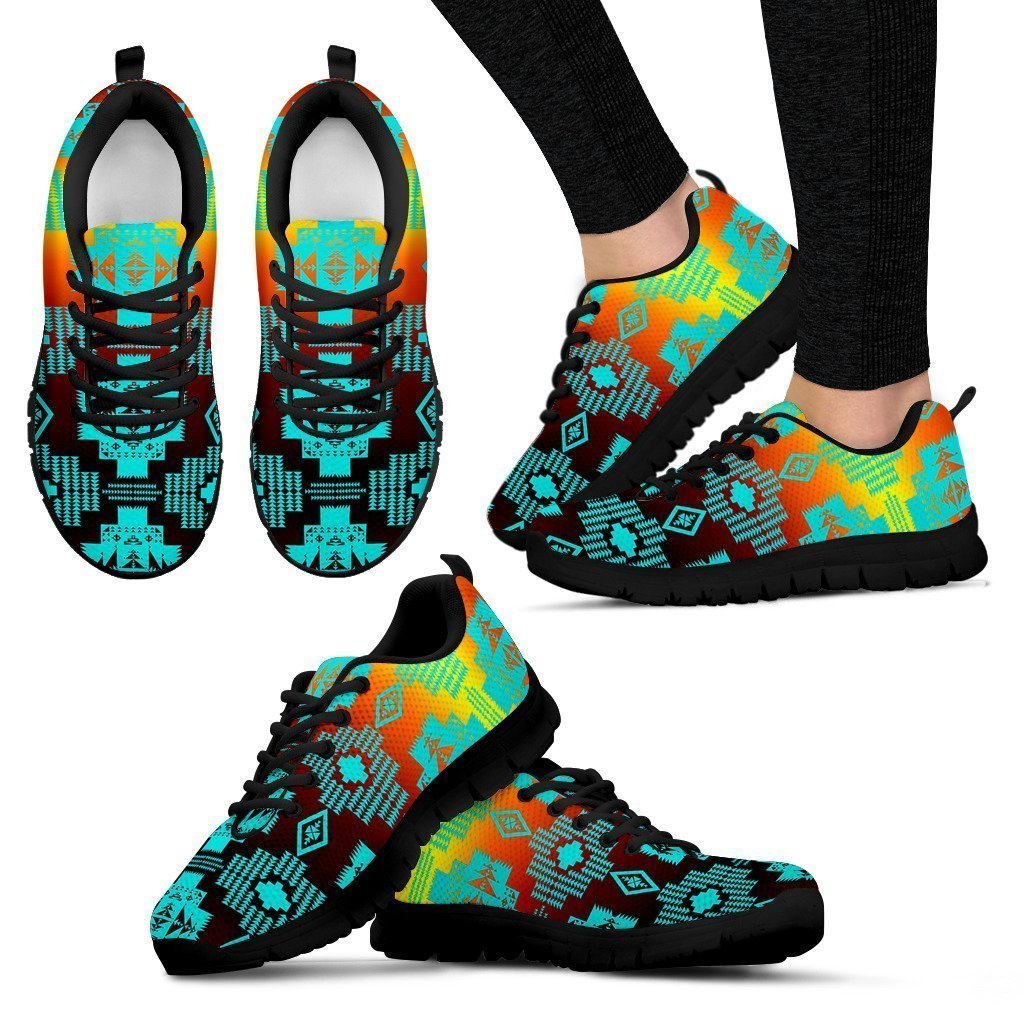 Horizon Turquoise Women's Sneakers-6teenth World™-Women's Sneakers-US5 (EU35)-Vibe Cosy™