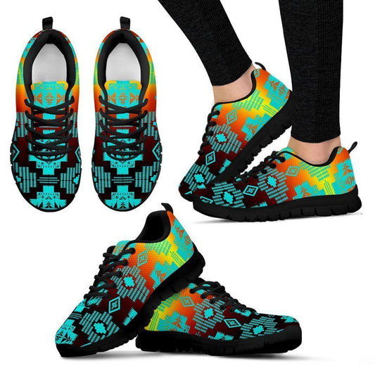 Horizon Turquoise Women's Sneakers-6teenth World™-Women's Sneakers-US5 (EU35)-Vibe Cosy™