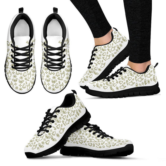 Christmas Wrap Women's Sneakers-6teenth World™-Women's Sneakers-US5 (EU35)-Vibe Cosy™