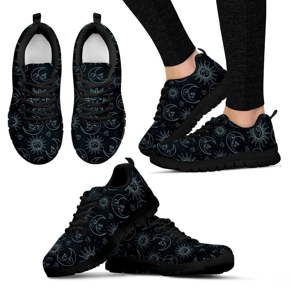 Dark pattern Women's Sneakers-6teenth World™-Women's Sneakers-US5 (EU35)-Vibe Cosy™