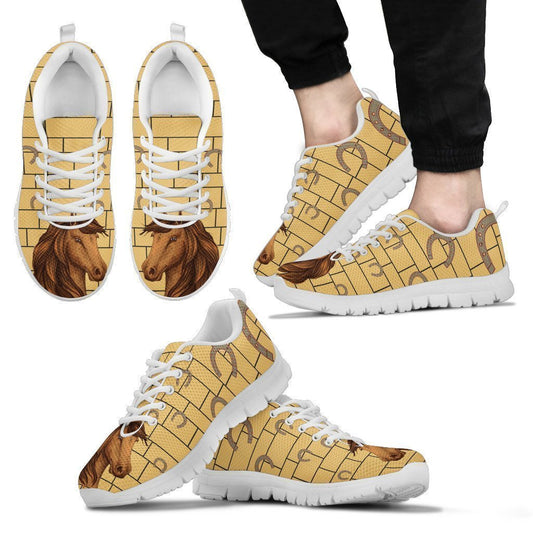 Horse Lovely men's Sneakers-6teenth World™-Men's Sneakers-US5 (EU38)-Vibe Cosy™