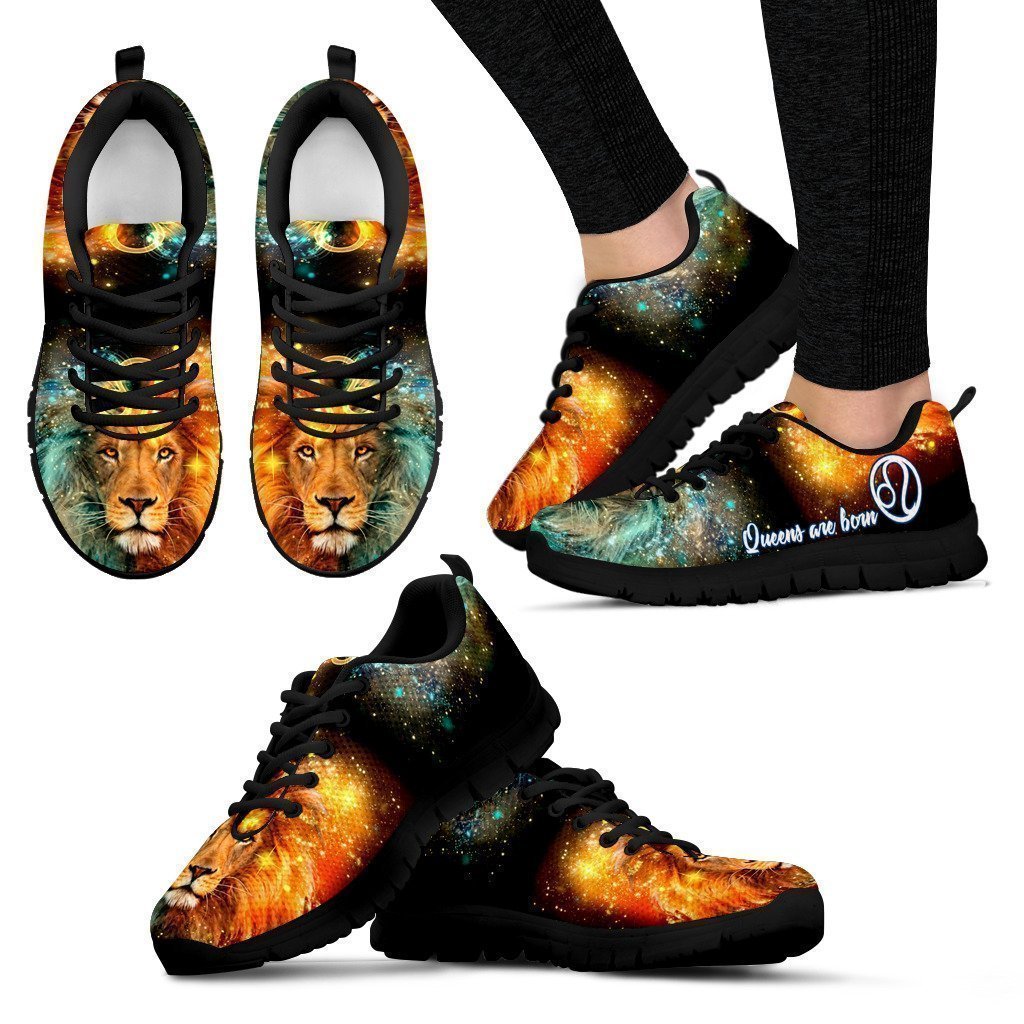 LEO Queen Sneakers-Ocean Gadget™-Black Sole-US5 (EU35)-Vibe Cosy™