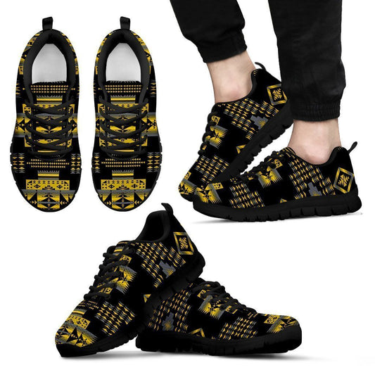 Seven Tribes Yellow Ocre Men's Sopo Sneakers-6teenth World™-Men's Sneakers-US5 (EU38)-Vibe Cosy™