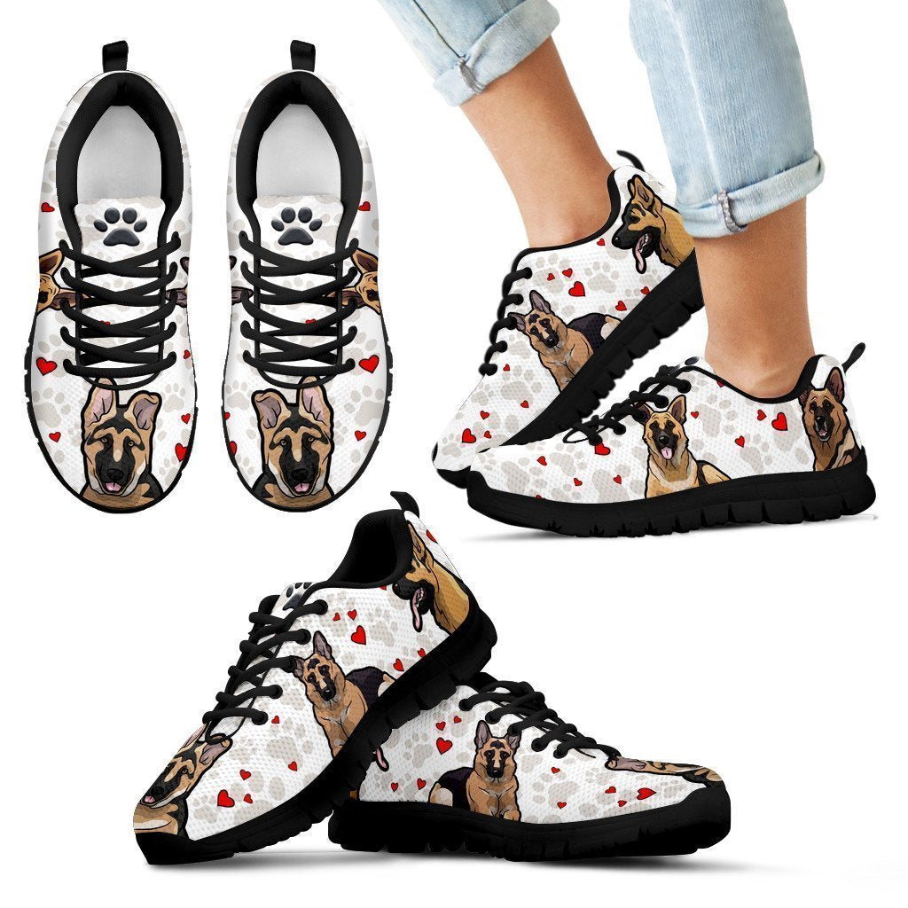 German shepherd Kid's Sneakers-6teenth World™-Kid's Sneakers-11 CHILD (EU28)-Vibe Cosy™