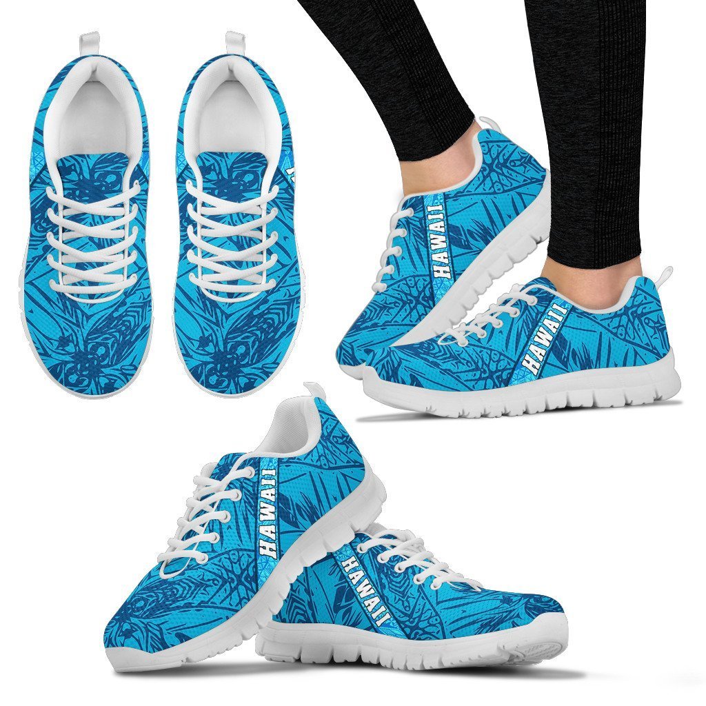 Hawaii Polynesian Sneakers 05 - AH - J9-SNEAKERS-Alohawaii-Women's Sneakers-US5 (EU35)-White-Vibe Cosy™