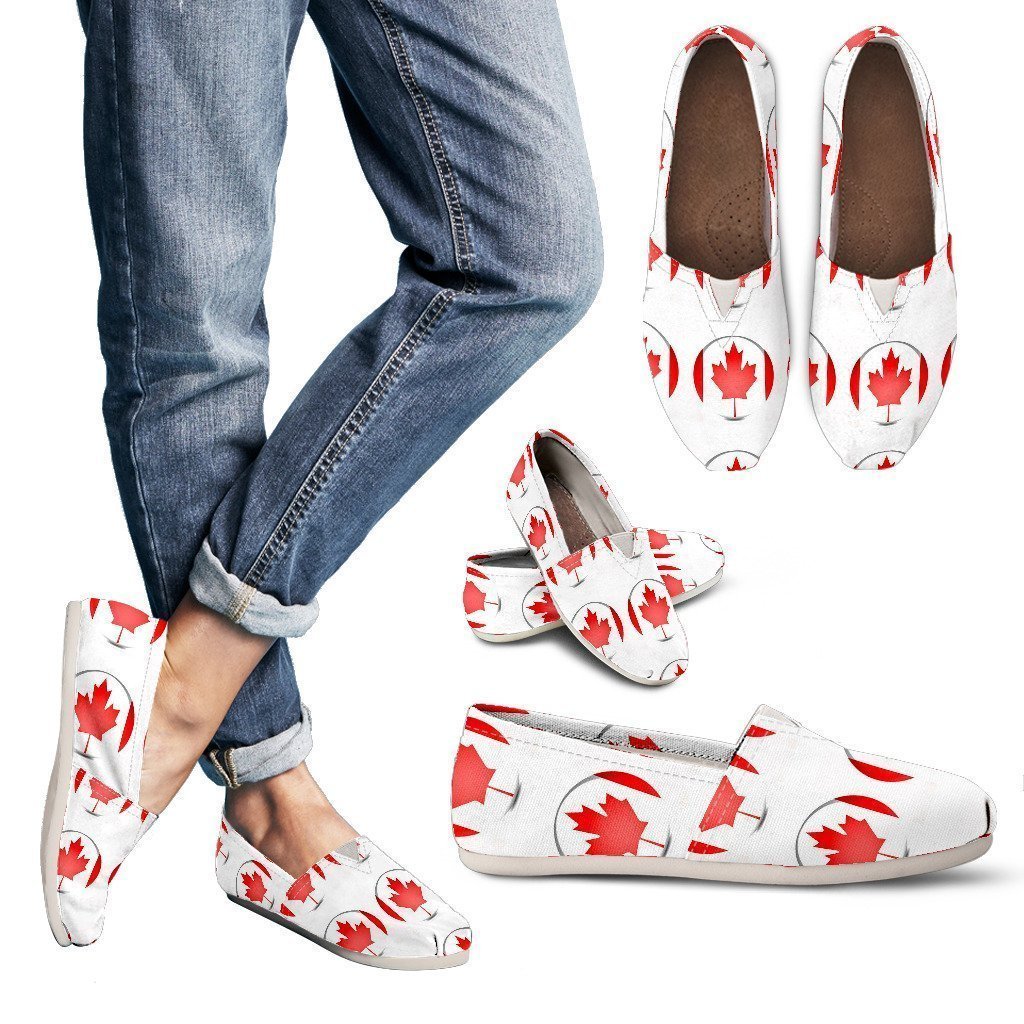 Proud Canadian Women's Casual Shoes-6teenth World™-Women's Casual Shoes-US6 (EU36)-Vibe Cosy™