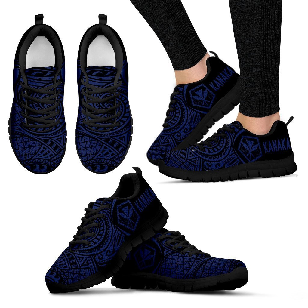 Kanaka Polynesian Sneakers 07 - J4-SNEAKERS-Alohawaii-Women's Sneakers-US5 (EU35)-Black-Vibe Cosy™