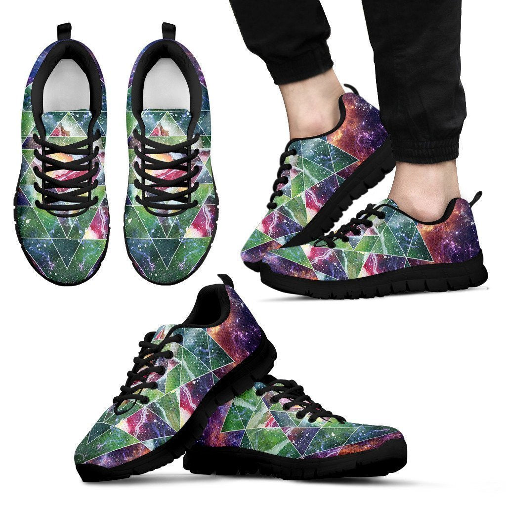 Dark green universe Men's Sneakers-6teenth World™-Men's Sneakers-US5 (EU38)-Vibe Cosy™