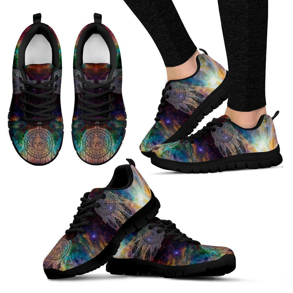 Dream Catcher Black Women's Sneakers-6teenth World™-Women's Sneakers-US5 (EU35)-Vibe Cosy™