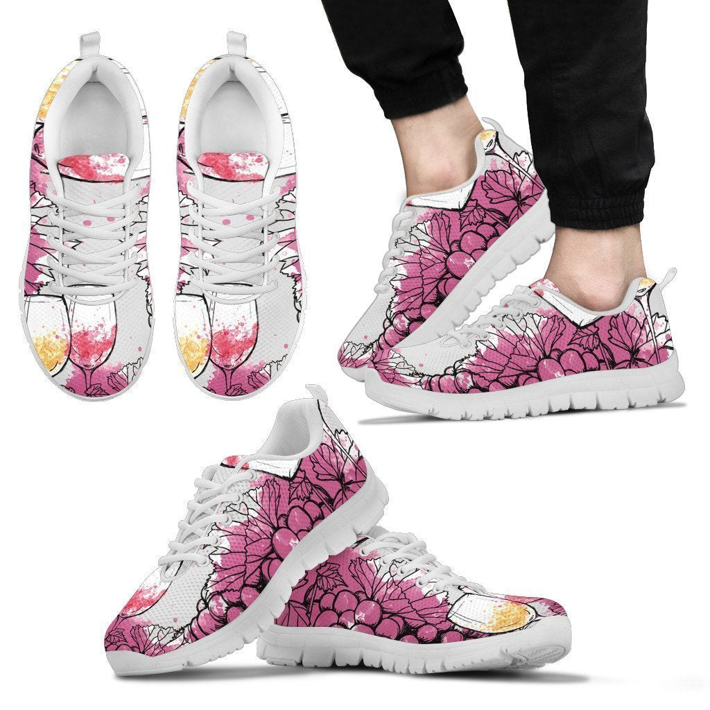 Wine Shoes-Shoes-6teenth Outlet-Men's Sneakers - White - Wine Shoes-US5 (EU38)-Vibe Cosy™