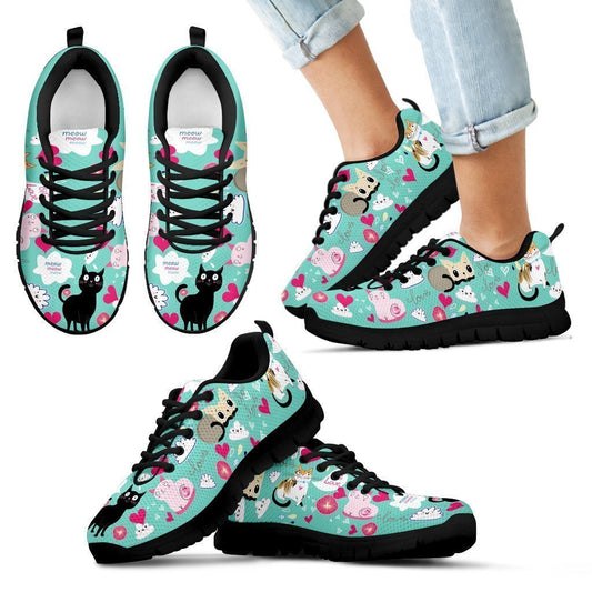 Cats Kids Sneakers-6teenth World™-Kid's Sneakers-11 CHILD (EU28)-Vibe Cosy™