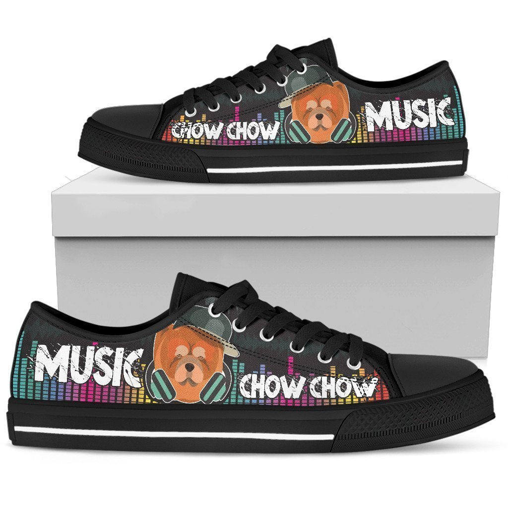 Chow Chow Women's Low Top Shoe-6teenth World™-Women's Low Top Shoe-US5.5 (EU36)-Vibe Cosy™
