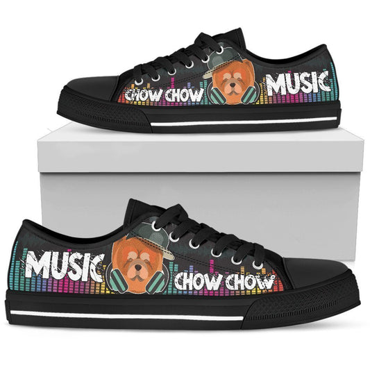 Chow Chow Women's Low Top Shoe-6teenth World™-Women's Low Top Shoe-US5.5 (EU36)-Vibe Cosy™