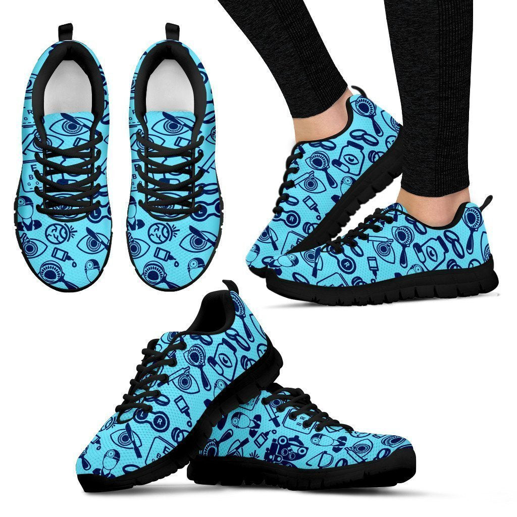 Optician Women's Sneakers Style 2 (Black)-6teenth World™-Women's Sneakers-US5 (EU35)-Vibe Cosy™