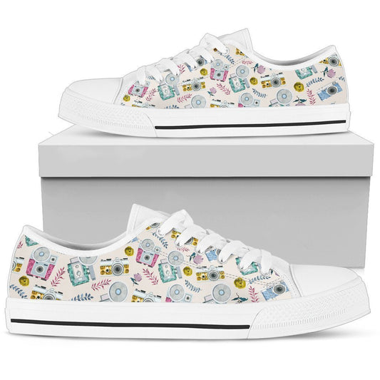 Photograph Women's Low Top Shoe-6teenth World™-Women's Low Top Shoe-US5.5 (EU36)-Vibe Cosy™