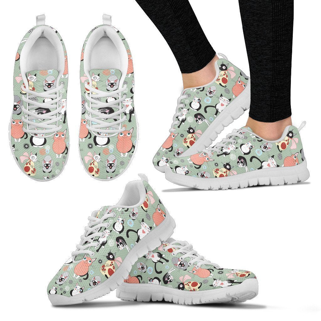 White animals Women's Sneakers-6teenth World™-Women's Sneakers-US5 (EU35)-Vibe Cosy™