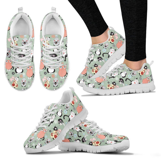 White animals Women's Sneakers-6teenth World™-Women's Sneakers-US5 (EU35)-Vibe Cosy™