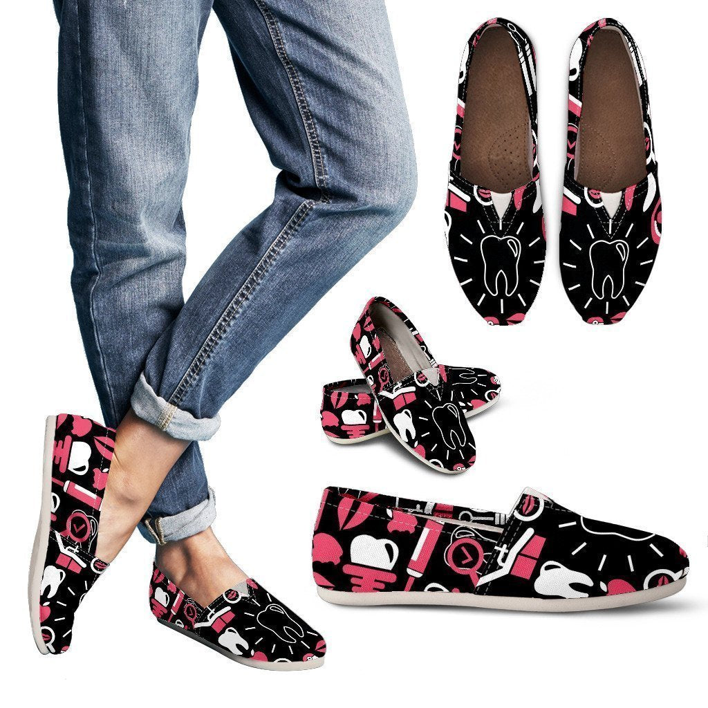 Dental Hygienist Women's Casual Shoes-6teenth World™-Women's Casual Shoes-US6 (EU36)-Vibe Cosy™