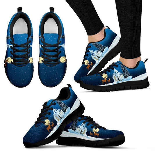 Christmas Night Women's Sneakers-6teenth World™-Women's Sneakers-US5 (EU35)-Vibe Cosy™