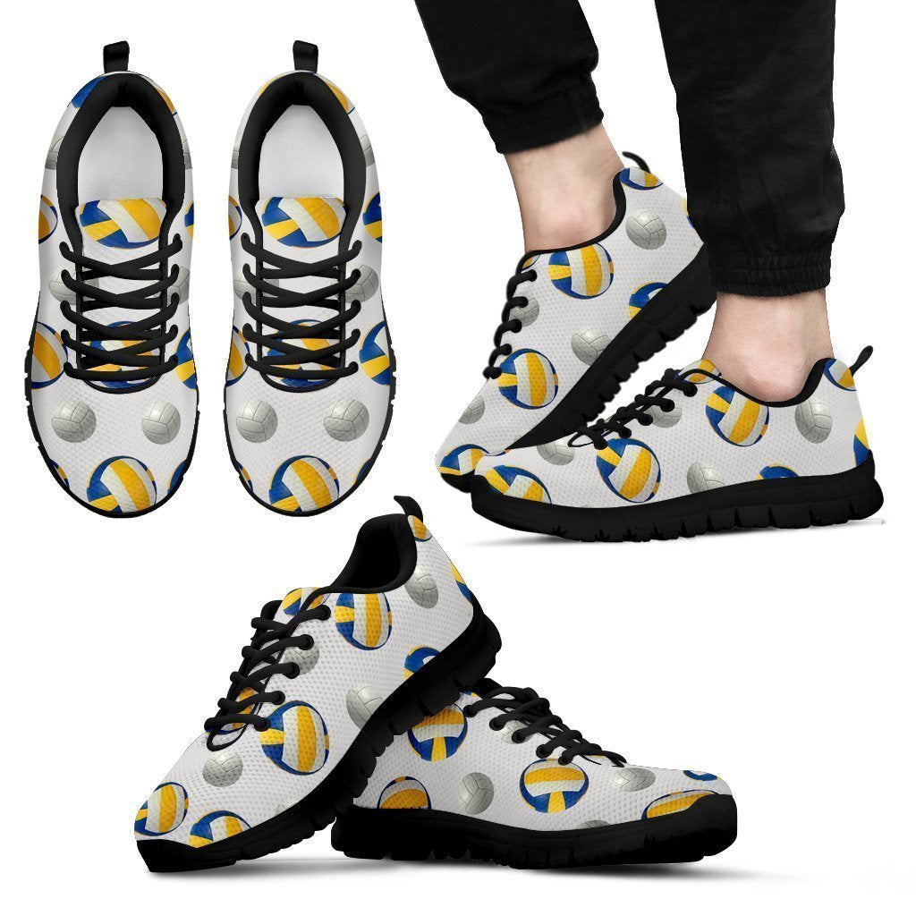 Volleyball shoes-Shoes-6teenth Outlet-Men's Sneakers - Black - Volleyball shoes-US5 (EU38)-Vibe Cosy™