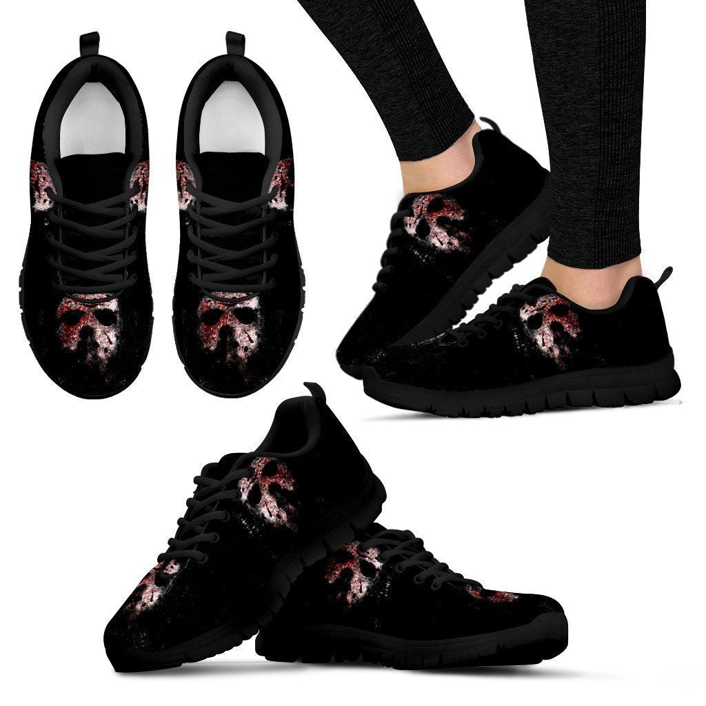 Friday The 13th-Shoes-6teenth Outlet-Women's Sneakers - Black - Friday The 13th-US5 (EU35)-Vibe Cosy™
