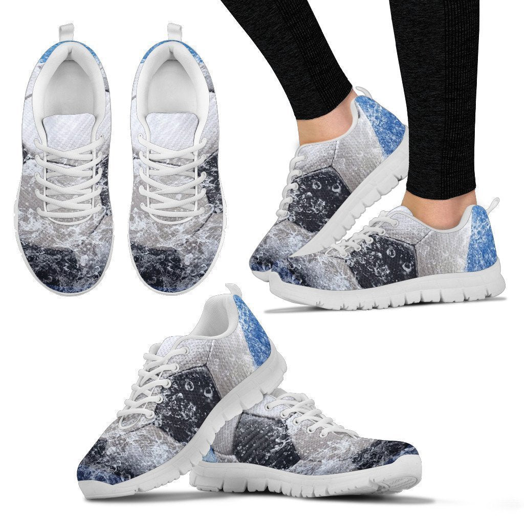 Soccer shoes-Shoes-6teenth Outlet-Women's Sneakers - White - Soccer shoes-US5 (EU35)-Vibe Cosy™