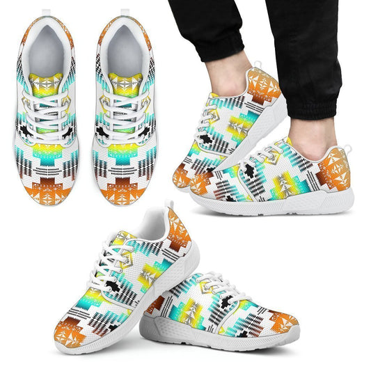Canyon Frost Men's Athletic Sneakers White Sole-6teenth World™-Men's Athletic Sneakers-US5 (EU38)-Vibe Cosy™