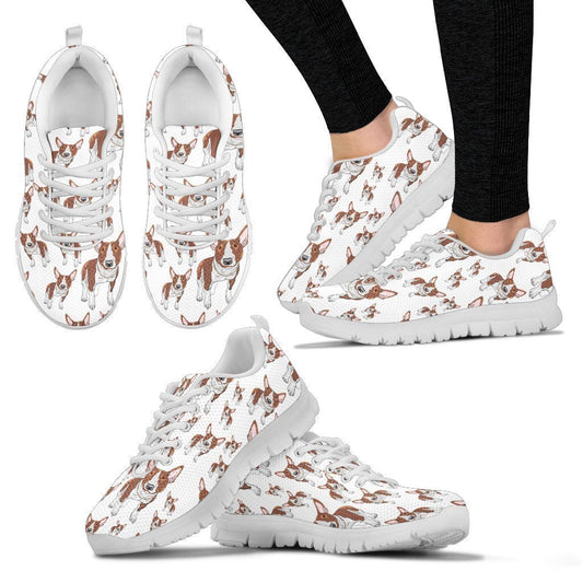 Bull Terrier Women's Sneakers Black-6teenth World™-Women's Sneakers-US5 (EU35)-Vibe Cosy™
