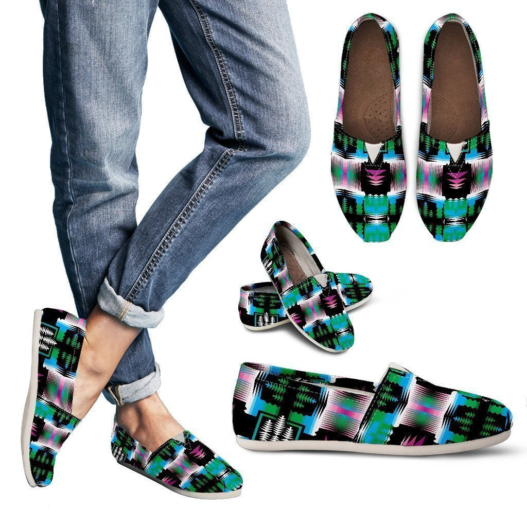 Pink and Blue Sage Women's Casual Shoes-6teenth World™-Women's Casual Shoes-US6 (EU36)-Vibe Cosy™
