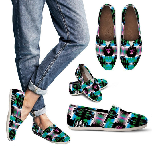 Pink and Blue Sage Women's Casual Shoes-6teenth World™-Women's Casual Shoes-US6 (EU36)-Vibe Cosy™